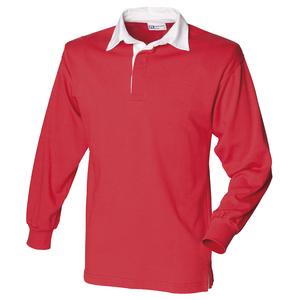 Front Row FR100 - Front Row FR100 - LONG SLEEVE PLAIN RUGBY SHIRT