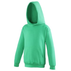 AWDIS JUST HOODS JH01J - Con cappuccio per bambini Kelly Green