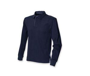 FRONT ROW FR043 - Emerized Rugby Shirt Navy