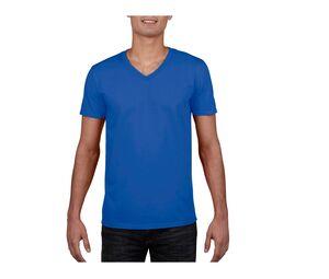 GILDAN GN646 - Adult V-Neck T-Shirt Softstyle Royal