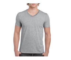 GILDAN GN646 - Adult V-Neck T-Shirt Softstyle Sport Grey