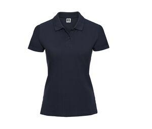 Russell JZ69F - Polo piqué donna French Navy