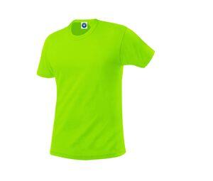 Starworld SW304 - Maglietta da uomo Performance Fluorescent Green