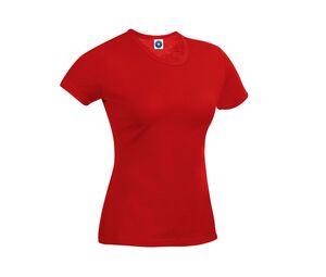 Starworld SW404 - T-shirt Performance da donna Bright Red