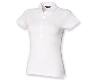 Skinnifit SK042 - STRETCH POLO DONNA White