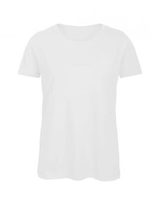 B&C BC043 - T-shirt da donna in cotone biologico White