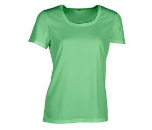 Sans Étiquette SE101 - T-Shirt Sportiva Da Donna Senza Etichetta Lime