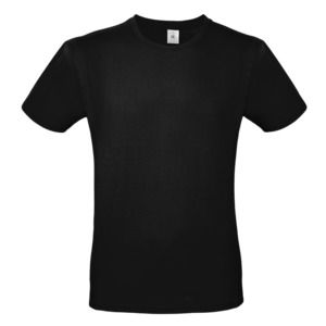 B&C BC01T - Maglietta da uomo 100% cotone Black