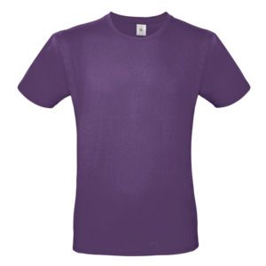 B&C BC01T - Maglietta da uomo 100% cotone Radiant Purple