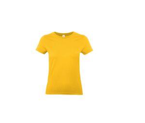 B&C BC04T - T-shirt da 190 a colori rotondi Gold