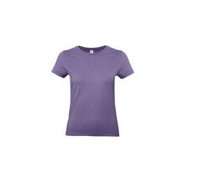 B&C BC04T - T-shirt da 190 a colori rotondi Millenial Lilac