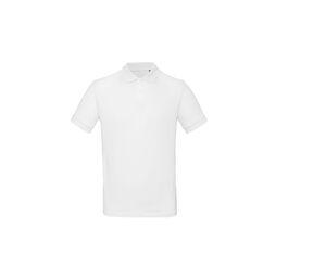 B&C BC400 - Polo da uomo 100% organica White