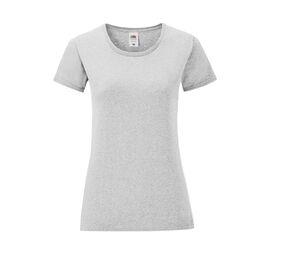 Fruit of the Loom SC151 - T-shirt girocollo 150 Heather Grey