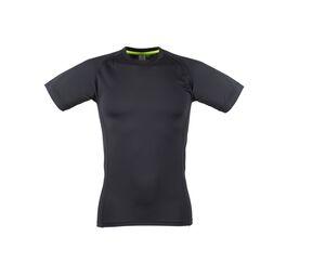 Tombo TL515 - T-shirt sportiva maschile Black