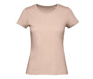 B&C BC043 - T-shirt da donna in cotone biologico Millenial Pink