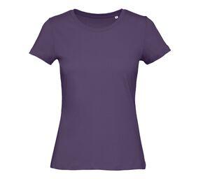 B&C BC043 - T-shirt da donna in cotone biologico Urban Purple