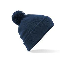 Beechfield BF426 - Cappello con pompon French Navy