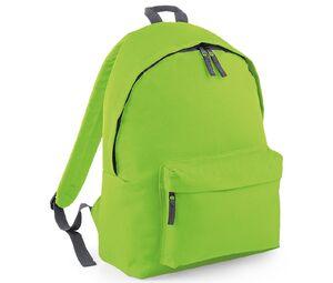 Bag Base BG125J - Zaino moderno per bambini Lime Green/ Graphite Grey