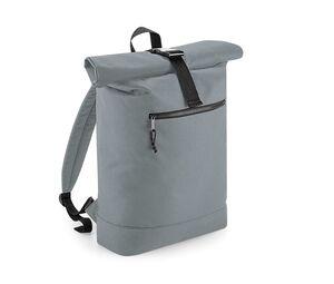 Bag Base BG286 - Zaino con rullo di materiale riciclato Pure Grey