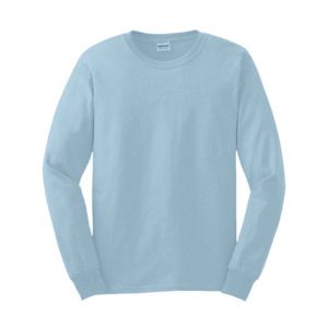Gildan GN186 - T-shirt da uomo a maniche lunghe Ultra-T Light Blue