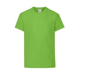 Fruit of the Loom SC1019 - T-shirt a maniche corte per bambini Lime