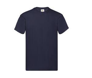 Fruit of the Loom SC220 - T-shirt girocollo da uomo Deep Navy