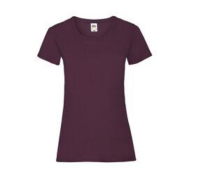 FRUIT OF THE LOOM SC600 - Lady-Fit Valueweight Burgundy