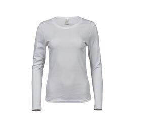 Tee Jays TJ590 - Maglietta da donna a maniche lunghe White