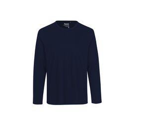 Neutral O61050 - T-shirt da uomo a manica lunga Navy