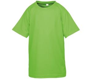 Spiro SP287J - T-shirt traspirante AIRCOOL per bambini Lime