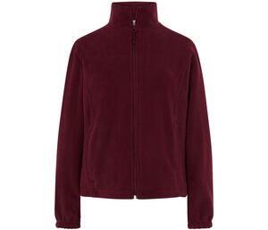 JHK JK300F - Giacca in pile da donna Burgundy