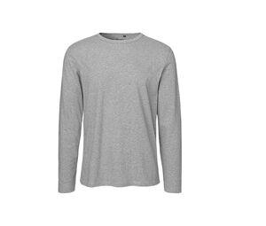 Neutral O61050 - T-shirt da uomo a manica lunga Sport Grey