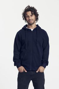 Neutral O63301 - Felpa da uomo con zip Navy