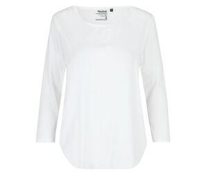 Neutral O81006 - T-shirt manica 3/4 da donna White