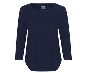 Neutral O81006 - T-shirt manica 3/4 da donna Navy