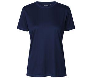 Neutral R81001 - T-shirt donna in poliestere riciclato traspirante Navy
