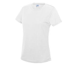 Just Cool JC005 - T-shirt della donna traspirante Neoteric ™ Arctic White