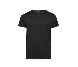 Tee Jays TJ5062 - T-shirt a manica arrotolata Black