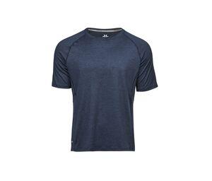 Tee Jays TJ7020 - Maglietta sportiva da uomo Navy Melange