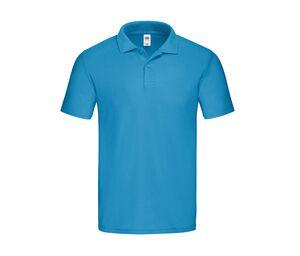 Fruit of the Loom SC282 - Polo in cotone Azure Blue