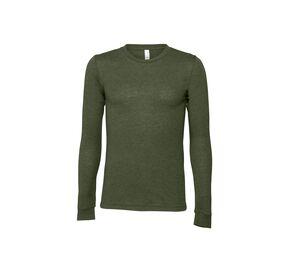 Bella+Canvas BE3501 - T-shirt manica lunga unisex Military Green