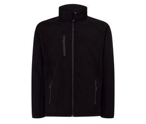 JHK JK500K - Giacca softshell per bambini a 3 strati Black