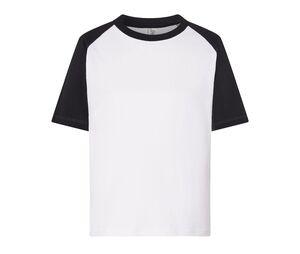 JHK JK153 - T-shirt da baseball per bambini White / Black