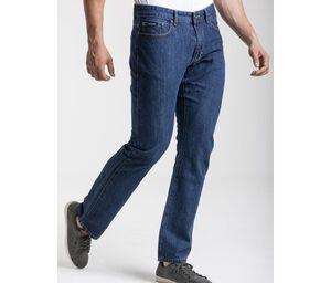 RICA LEWIS RL701 - Jeans da uomo straight fit Stone Pool Blue