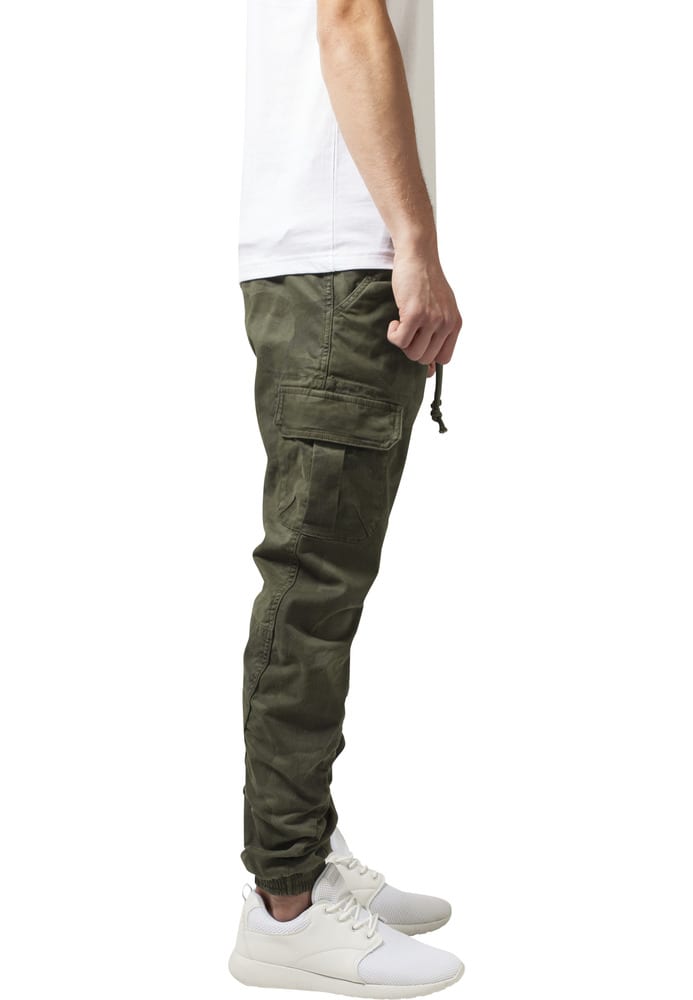 Urban Classics TB1611C - Pantaloni da jogging Camo Cargo