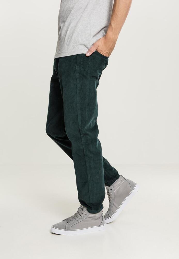 Urban Classics TB2417C - Pantaloni di velluto a coste 5 borsa