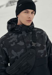 Urban Classics TB3159C - Giacca Pull Over Camo Mix