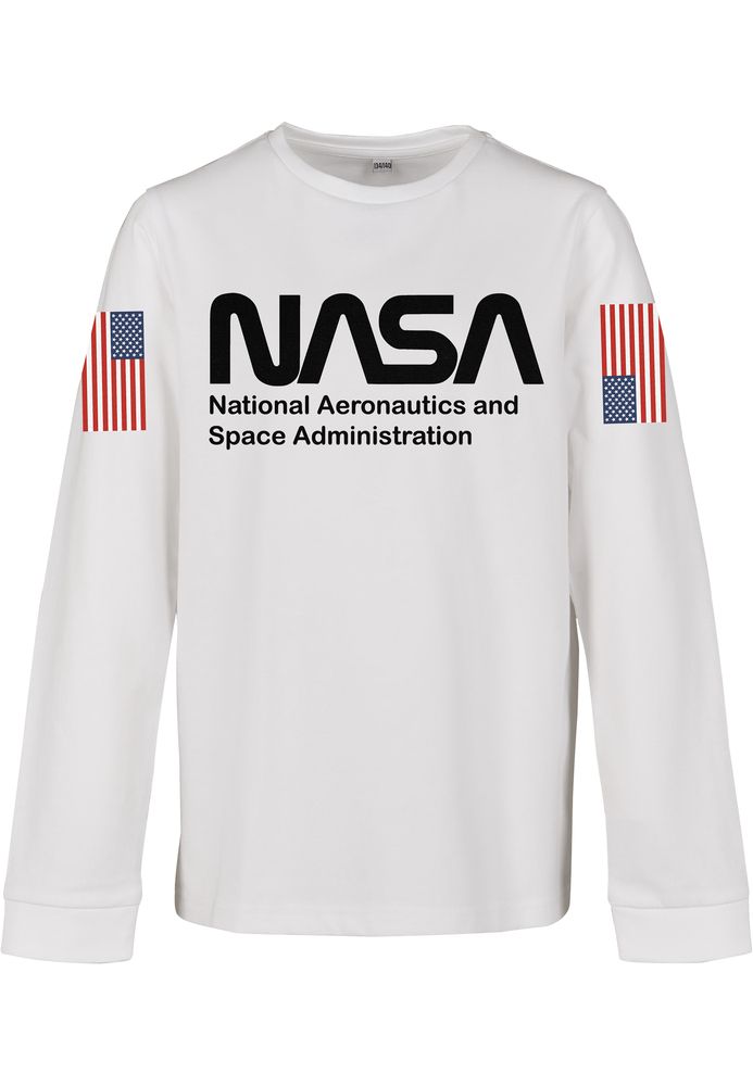 Mister Tee MTK071C - Maglietta a manica lunga bambino NASA Worm 