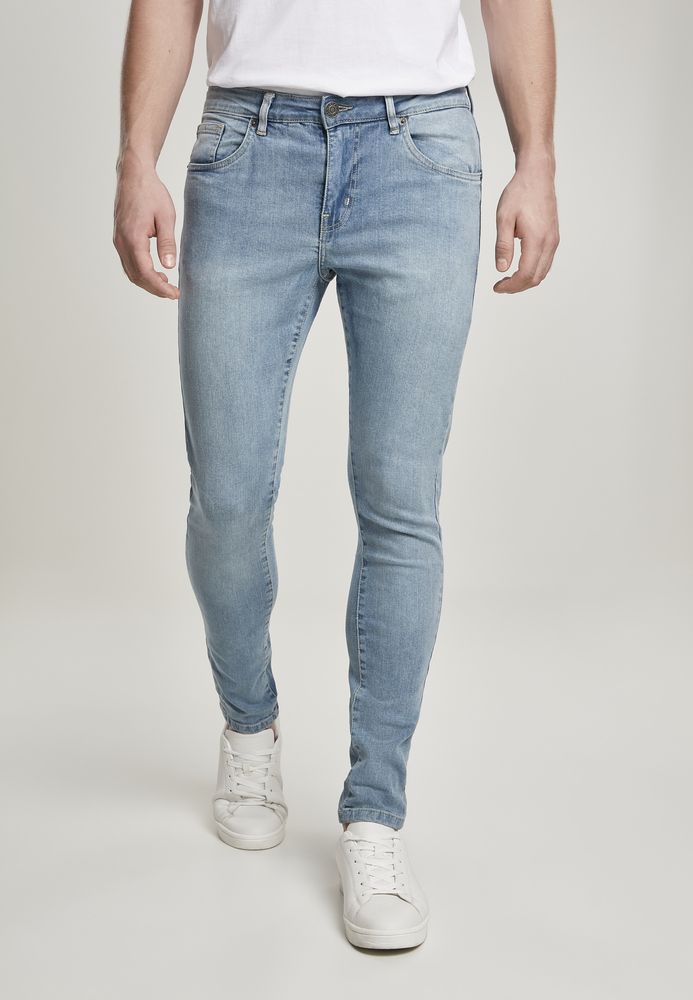 Urban Classics TB3076C - Jeans slim fit nero stone washed