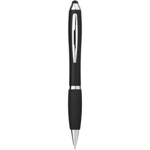PF Concept 106392 - Penna a sfera con stylus e impugnatura nera Nash Solid Black
